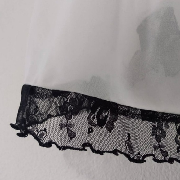 Linea Donatella Babydoll Chemise top only, Size M - Picture 4 of 11